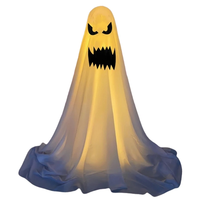 

New-Halloween Decorations Yard Ghost Stand Halloween Porch Yard Outdoor Decorations (Large Size)