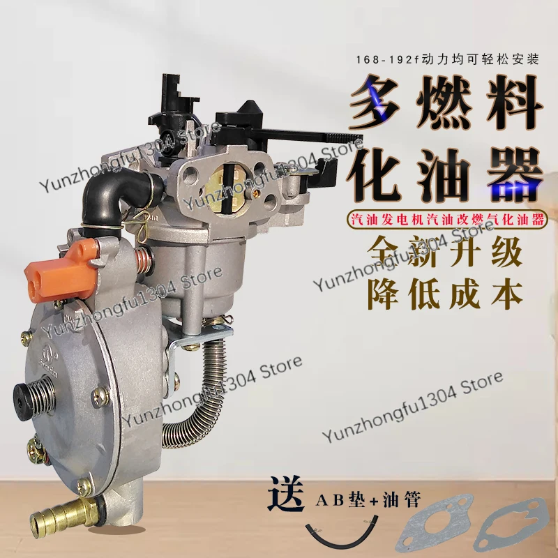 

164f170f 184f190f Gasoline Engine Modified Natural Gas Liquefied Gas Gas Multi-Fuel Water Pump Carburetor