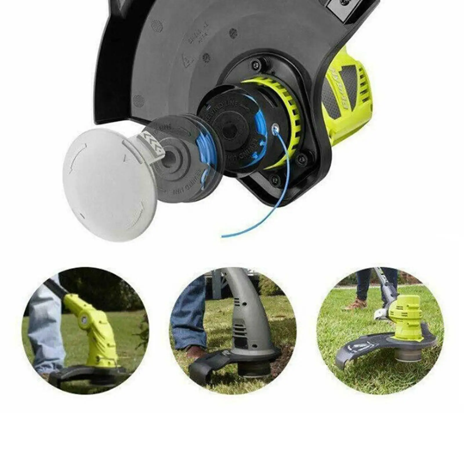 Trimmers Spools Caps Cover for String Trimmer Cover 18V/24V/40V Spool Mowing Line Cover Garden Accessorie