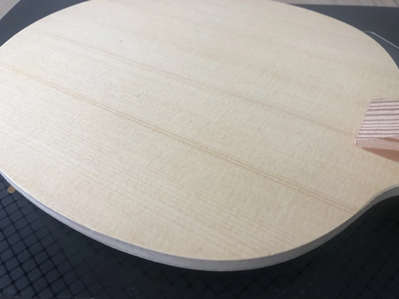 Stuor BLUE Carbon Hinoki Table Tennis Blade Hinoki Wood Ping Pong Racket 7 Layers With Fiber Carbon Fast Attack FL ST CS