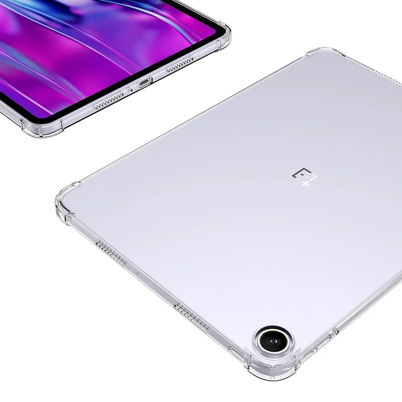 Crystal Clear Soft TPU Protective Shell For OnePlus Pad Go2 for OPPO Pad Air5 12.1