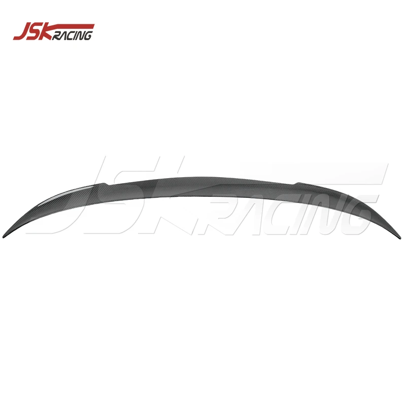 Mans Style Carbon Fiber Middle Spoiler for 2021-2023 Bentley Bentayga V8 Trunk Spoiler Car Parts Modified Upgraded