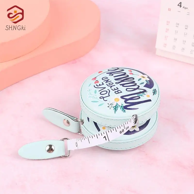 1.5M Soft Measurer Portable Retractable Vintage Style Mini Tape Nostalgia Measure Ruler Retro Sewing Centimeter Roll Tape