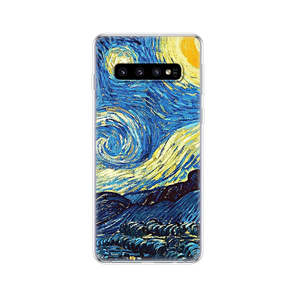 For Samsung Galaxy S10 Case S10Plus Case Silicone TPU Cover Phone S10 E Cases On For Samsung S10 Plus G975F S 10 SM-G973F marble