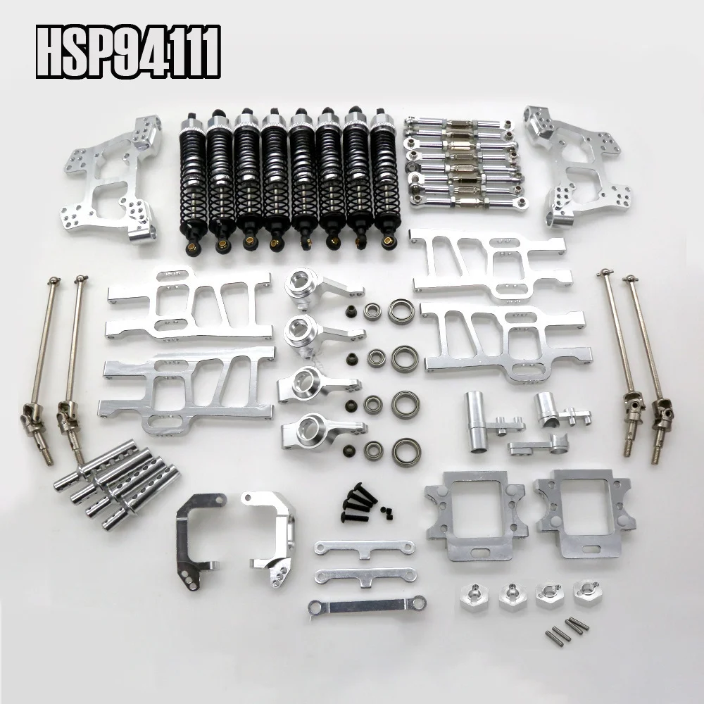 TBSCRC HSP 94108 94111 All Car Aluminum Alloy Upgrade Parts for 1/10 HSP Infinite