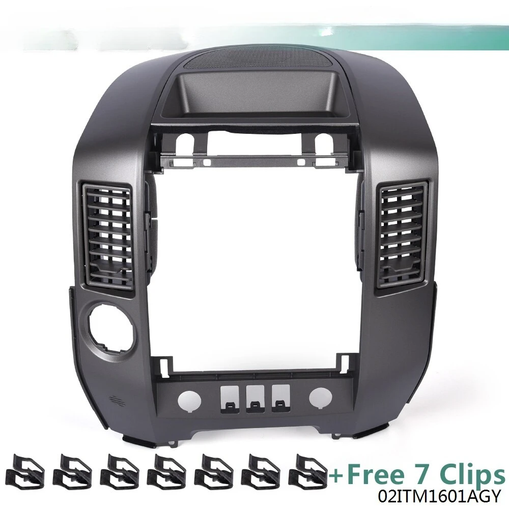 

Center Dash Radio Ac Bezel w/ Speaker Fit For 2004-06 Nissan Titan Armada -New