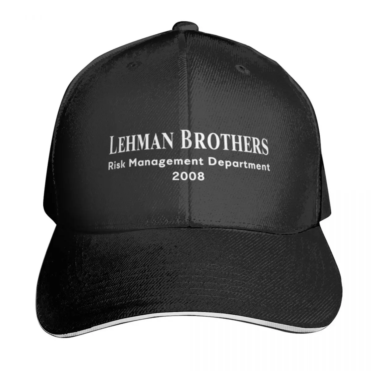 Lehman Brothers Risk Management Department 2008 A Baseball Cap Hat