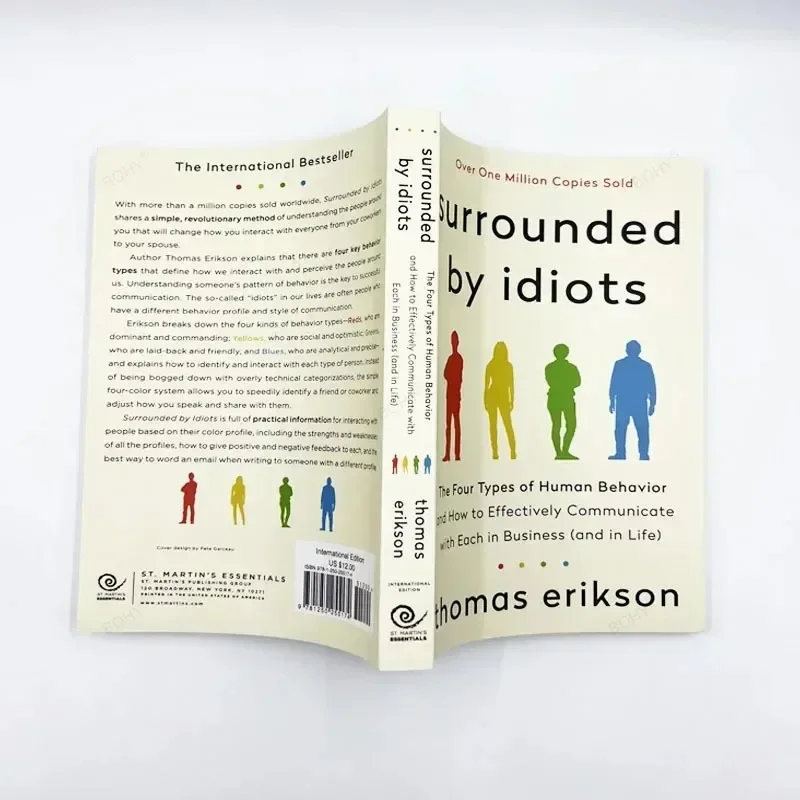 

2 Books Surrounded By Psychopaths/surrounded By Idiots From Thomas Erikson in English Paperback Book