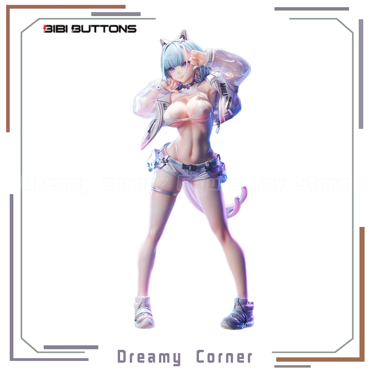 

【В наличии】Оригинальные пуговицы Bibi MIU NEBULA, масштаб 1/6, фигурки, игрушки, красивые девушки, аниме, коллекция, модель, украшения