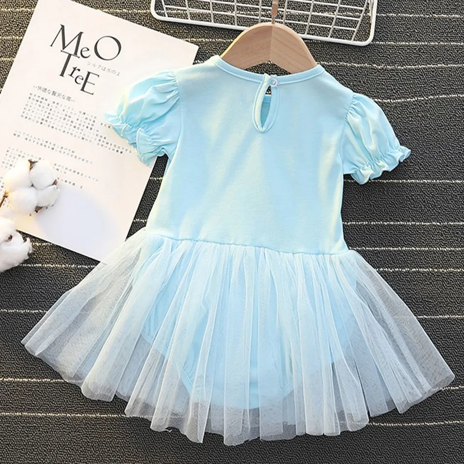 Baby Girl Princess Dress Romper Jumpsuit Suit Dress Headband Toddler Girl Halloween Christmas Costume Newborn Baby Girl Romper