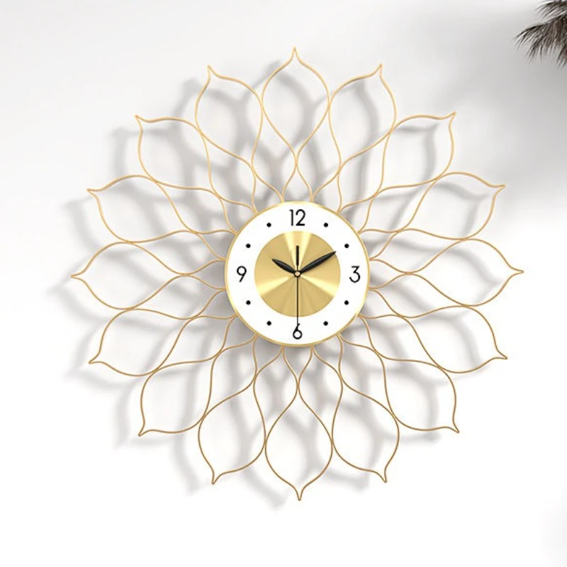 Minimalist Wall Clocks Modern Wall Art Decoration Clocks Living Room Elegant Clock Silent Mechanism Watch Aesthetic Room Things