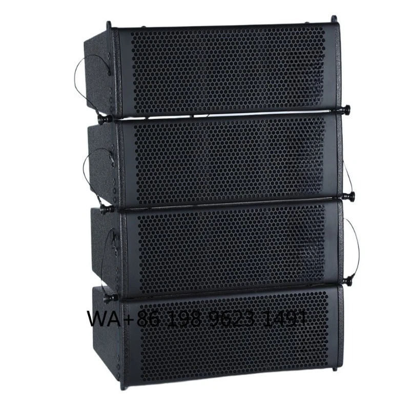 Dual 5 Inch Neodymium Magnet Line Array Speaker Professional PA System for Concert Event Party Audio Performance
