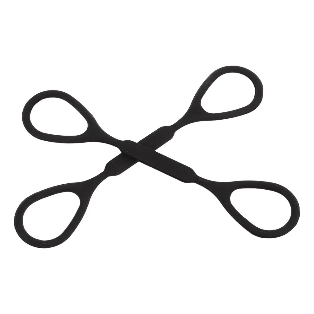 5pcs Silicone ​Trumpet Slide Stopper​ ​Elastic Rings​ ​Universal Fit​ ​Silicone Stopper Ring Secure Stability​ Black