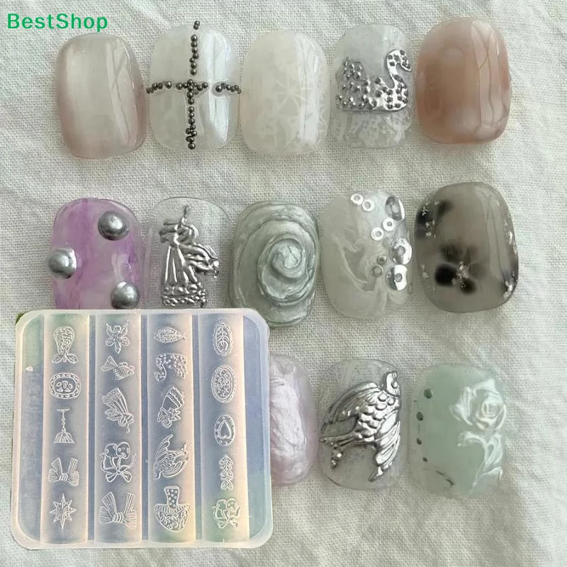 Nail Art Zone - 〔Z〕스완 스왈로우 체리 버섯 나비 매듭