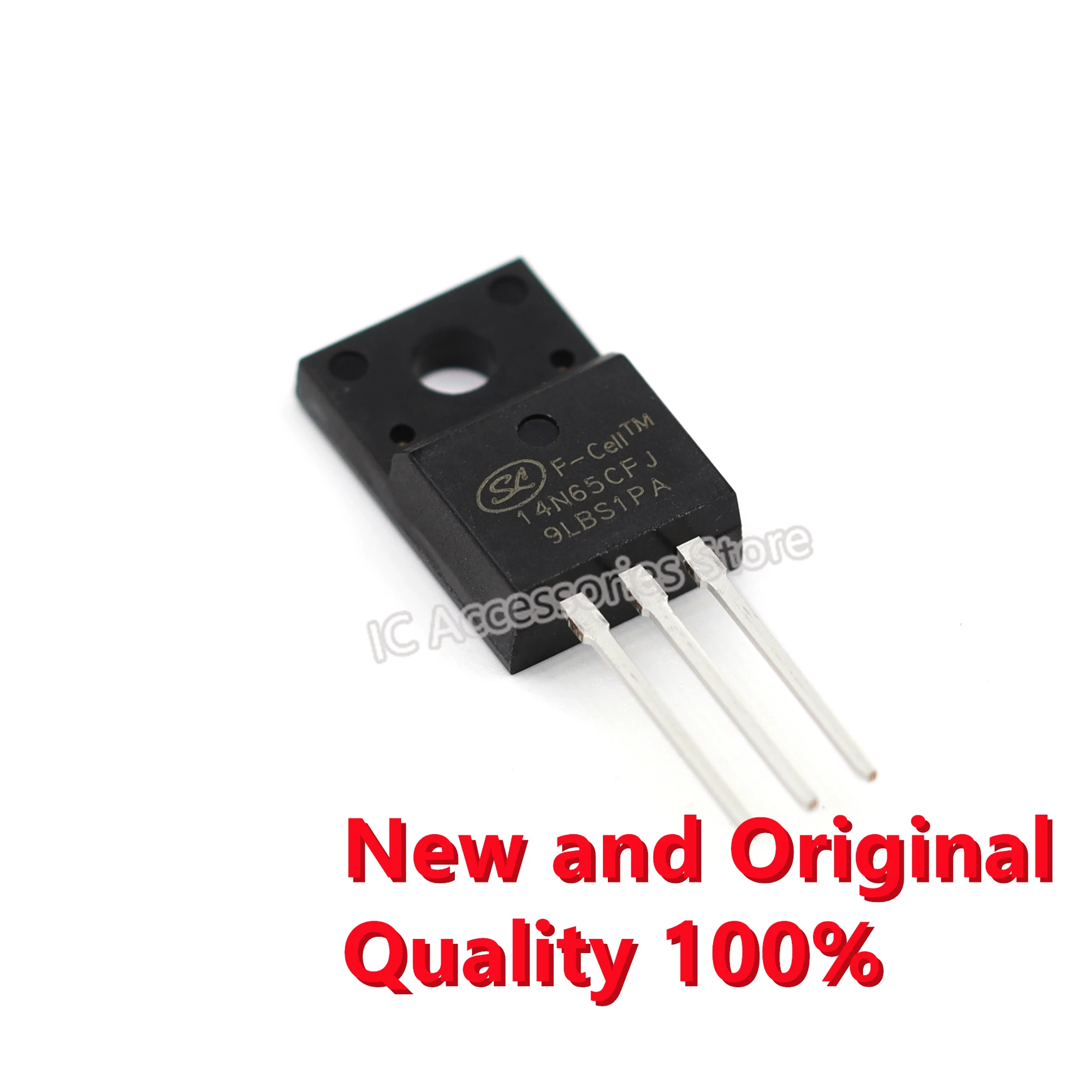 

5PCS SVF14N65CFJ TO-220 Field Effect Transistor (MOSFET) N-Channel 650V 14A brand new original