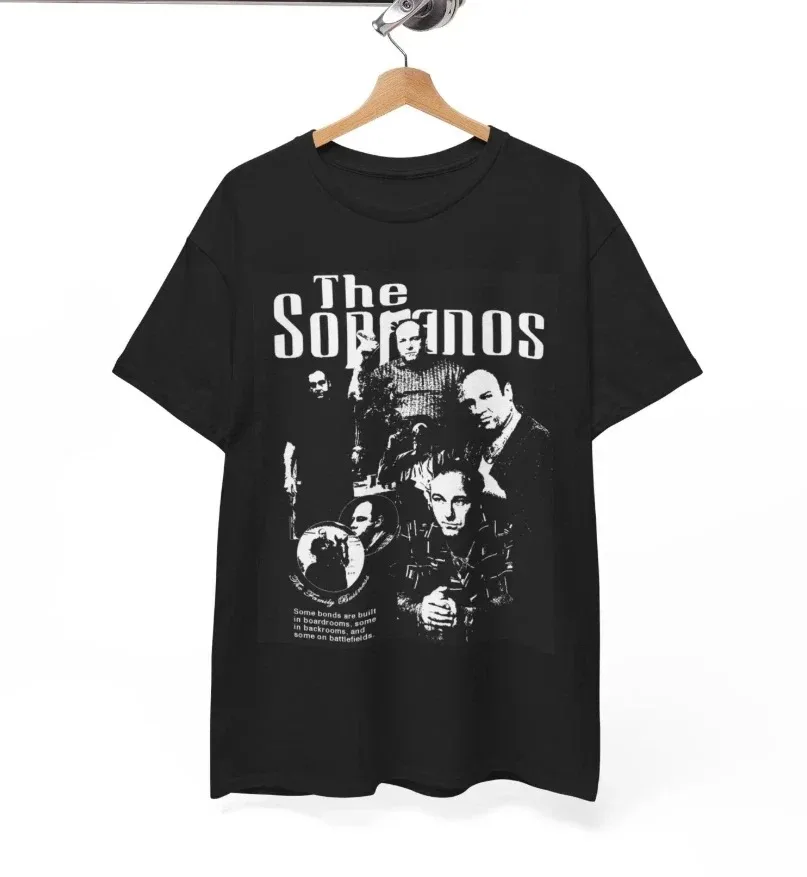 Tony Soprano Graphic T Shirt Retro TV Unisex Cotton Oversized Y2k Men Women Top Tee Short Sleeve Streetwear Loose Casual Trendy
