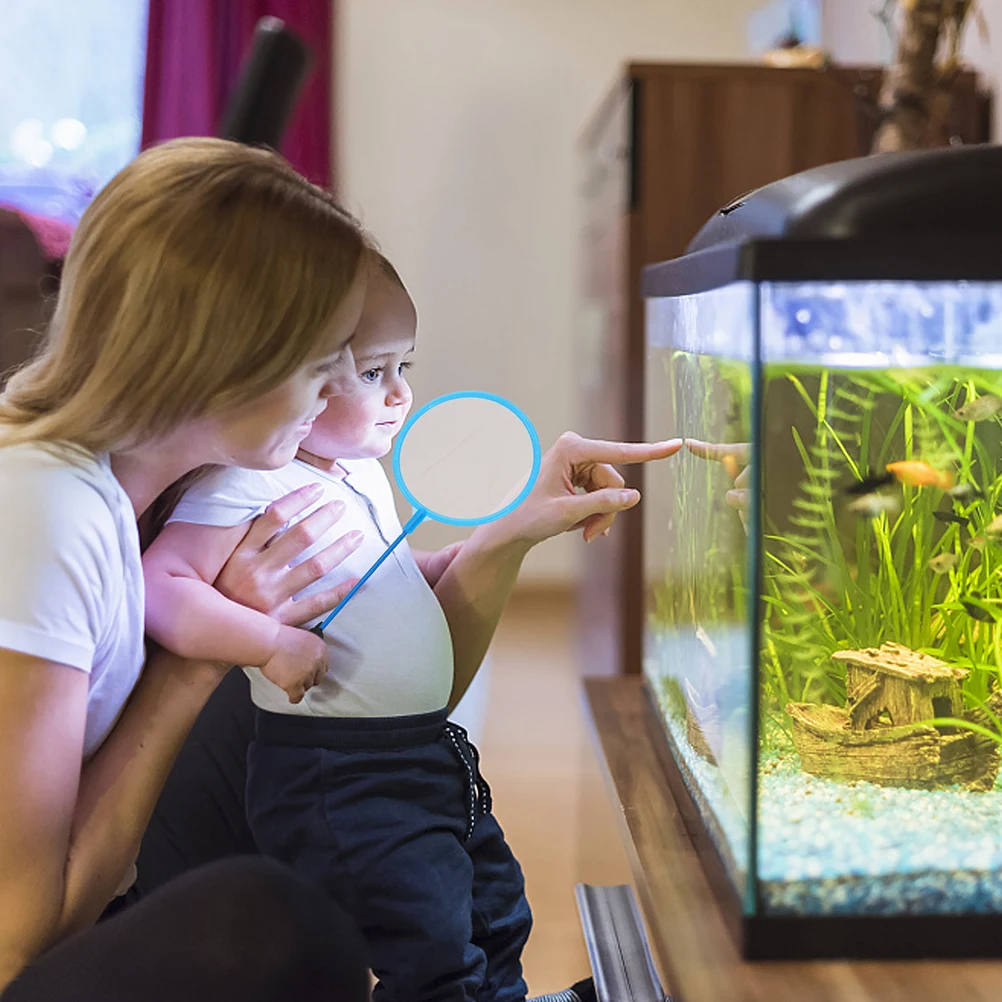 

10pcs Tank Shrimp High Density Mesh Aquarium Net Kids Friendly Mini Fish Catcher For Small Fish Brine Shrimp Goldfish Crab