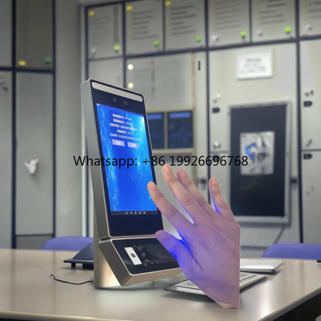 5 Inch Android WiFi POS Desktop Reader New Machine Touch Screen Biometric Palm Vein Access Control Door Lock USB