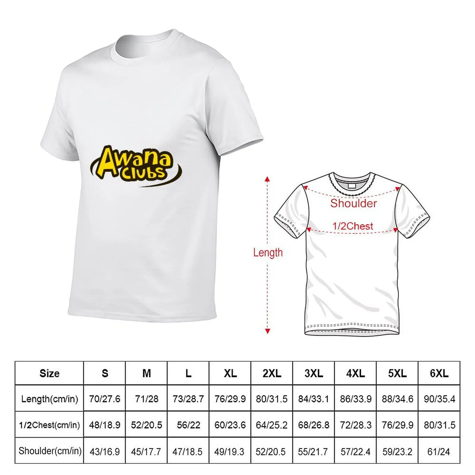 Virginia Awana Clubs Logo T-Shirt vintage t shirts oversized mens vintage t shirts
