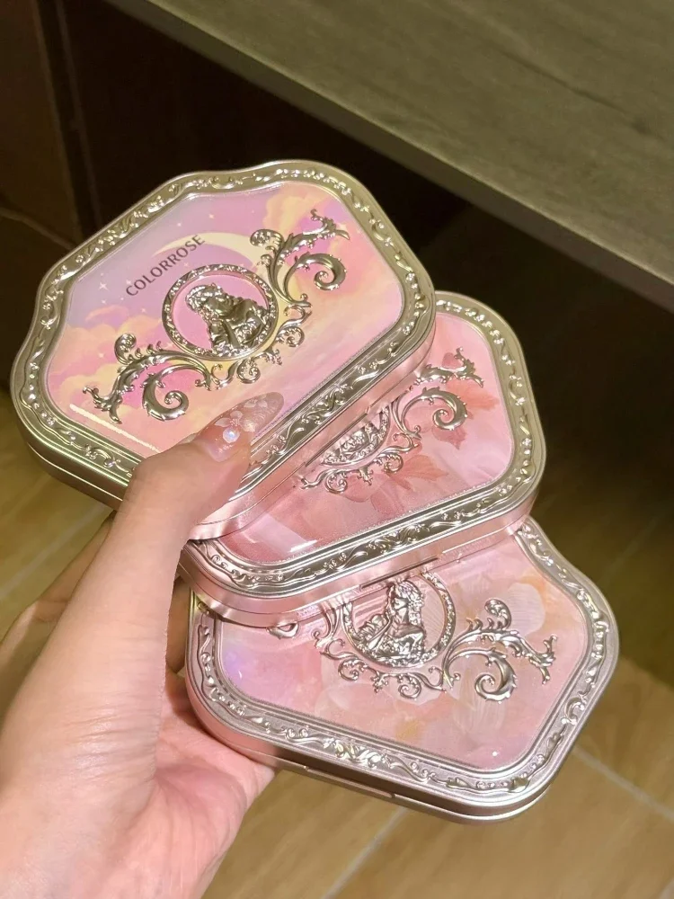 ColorRose 7 color eyeshadow palette Western antique for face, long-lasting, non-smudged matte, light makeup, eye makeup