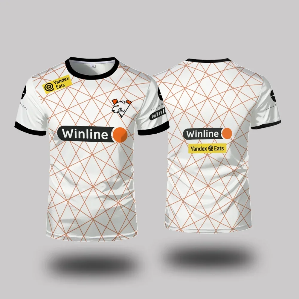 الزي الرسمي del Club Esports para hombres y mujeres en verano 2025, camiseta de manga corta de allenamiento CS2 dota2 R6 Apex