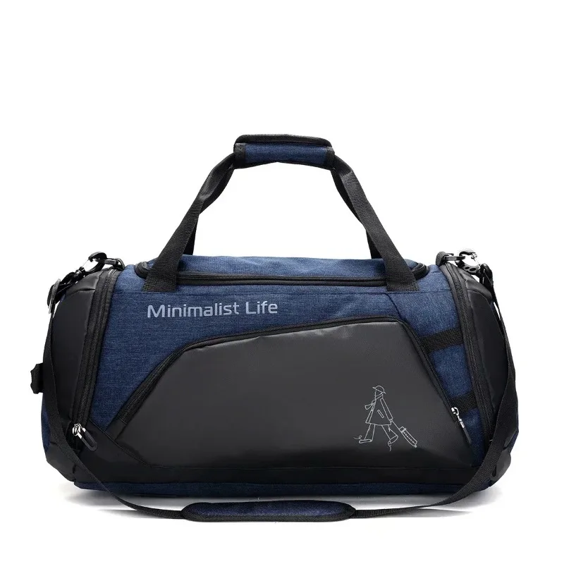 Men's travel bag, handbag, independent shoe compartment, sports bag, large capacity business travel luggage bag