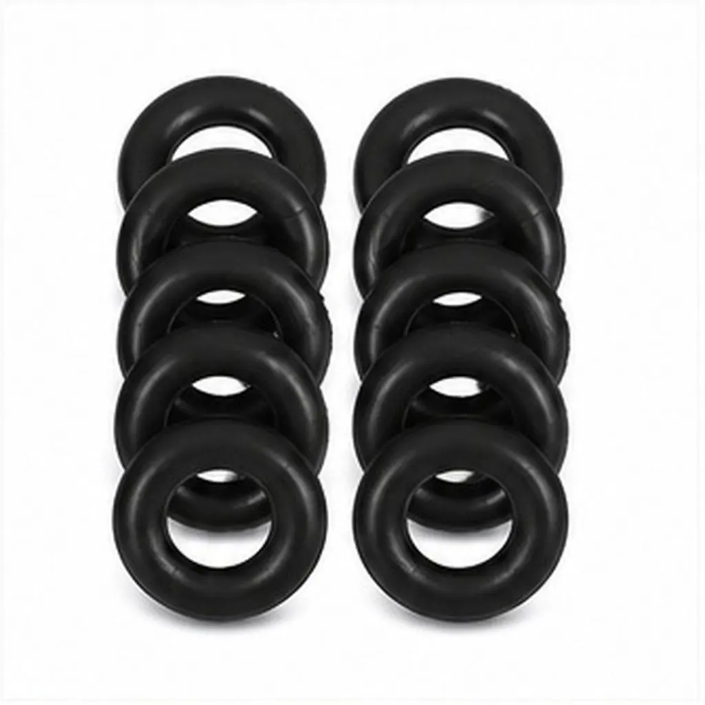 20Pcs Sewing Machine Accessories Bobbin Winder Rubber Tire Ring Vintage Singer Replacement Parts for Treadle Sewing Machine