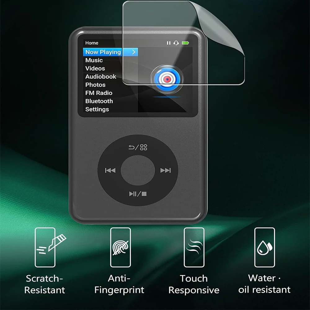 2–6 Stück, transparente, flexible Schutzfolie für den Bildschirm, geeignet für den INNIOASIS Y2 Y1 128-GB-MP3-Player. – Detail 2