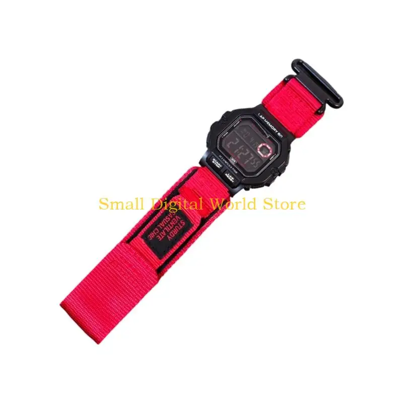 77UB Quick Release Hook And Fastener Nylon Watch Band Adjustable For Sports Fitness Swimming Breathable Wristwear Accessory