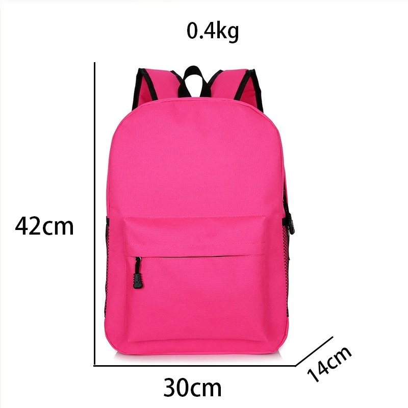 Primary School Wear-Resistant Backpack Oxford Cloth Anti-Scratch School Bag Training Institution Custom Bag