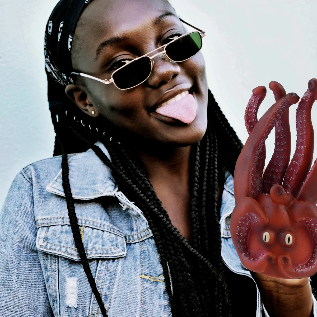 

Animal Hand Puppet Octopus Títeres Small Hands Children Toys Figurine Story Telling Puppets Head Figure Pretend Play Role