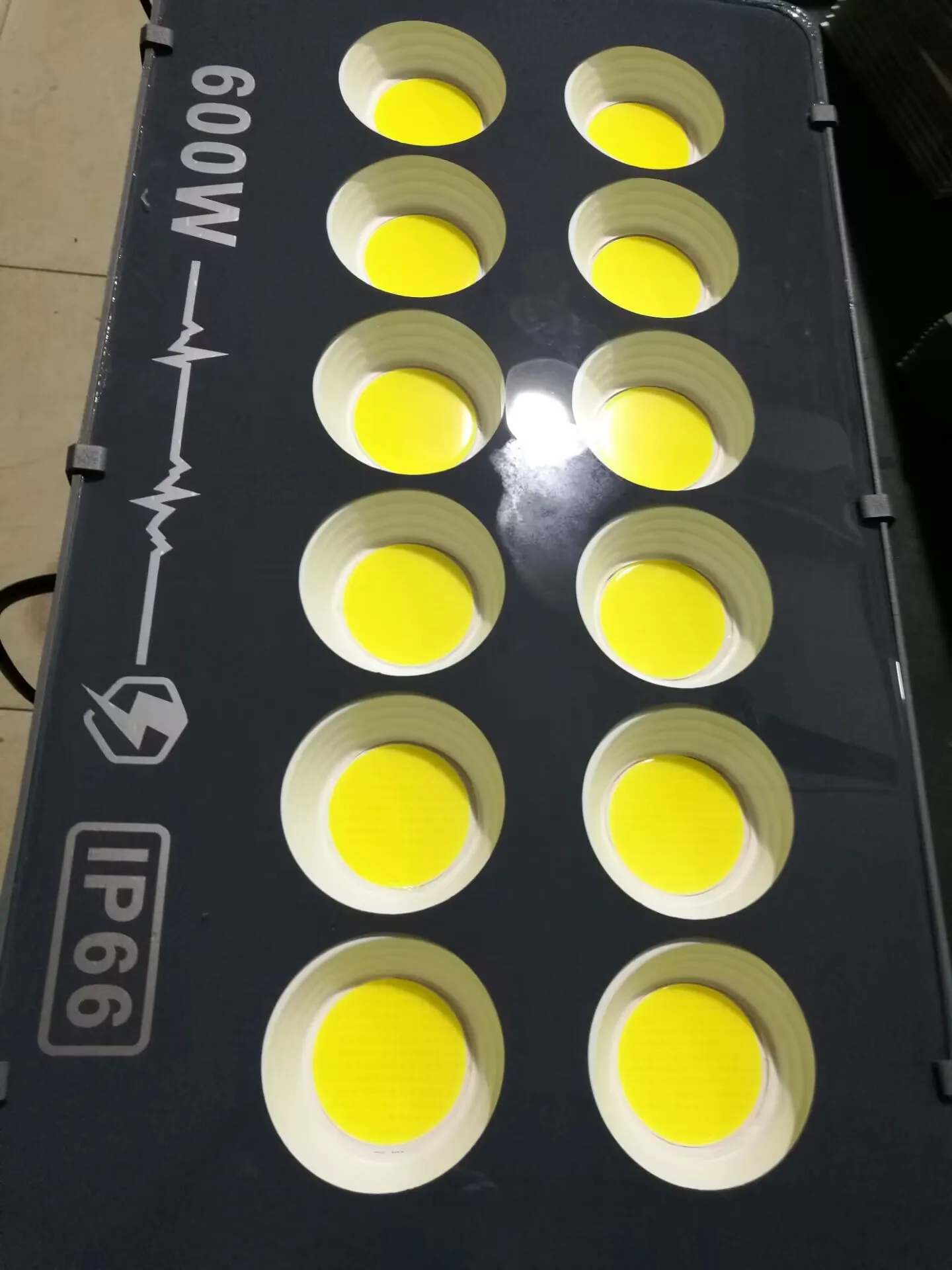 High-Power LED Flood Light 600W Projection Lamp for Outdoor Advertising Lighting
