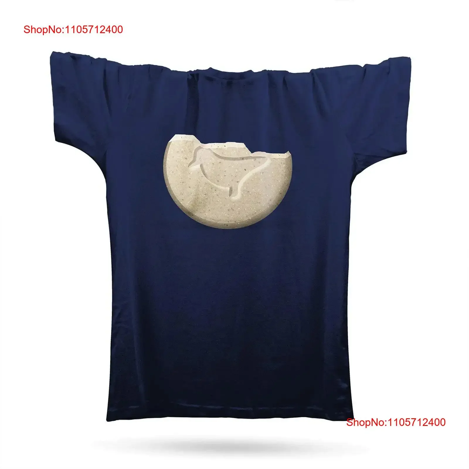 Half Dove Pill T Shirt Navy vintage Washed graphic Breathable Soft fashion homme streetwear Slightly Top For Everyday Wear