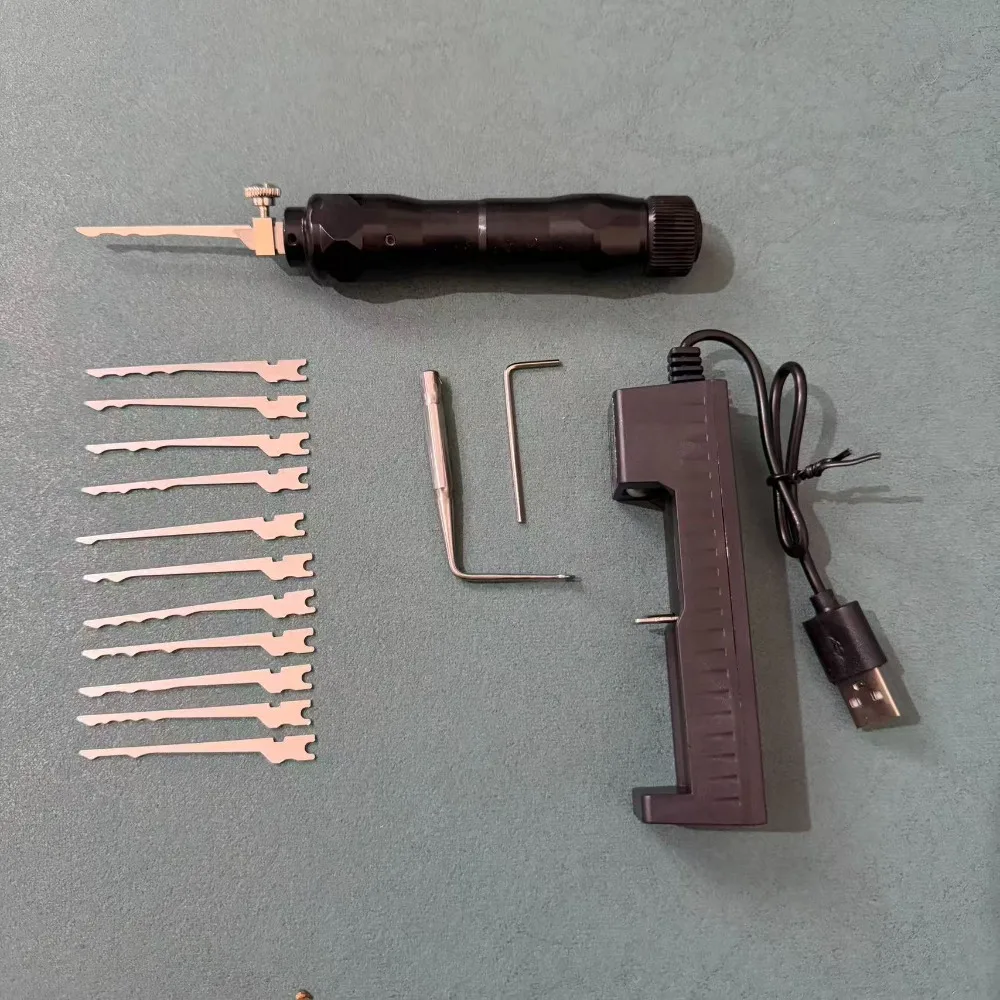 

1 Set for Extreme storm-electric brush hook locksmith tool does not include the battery