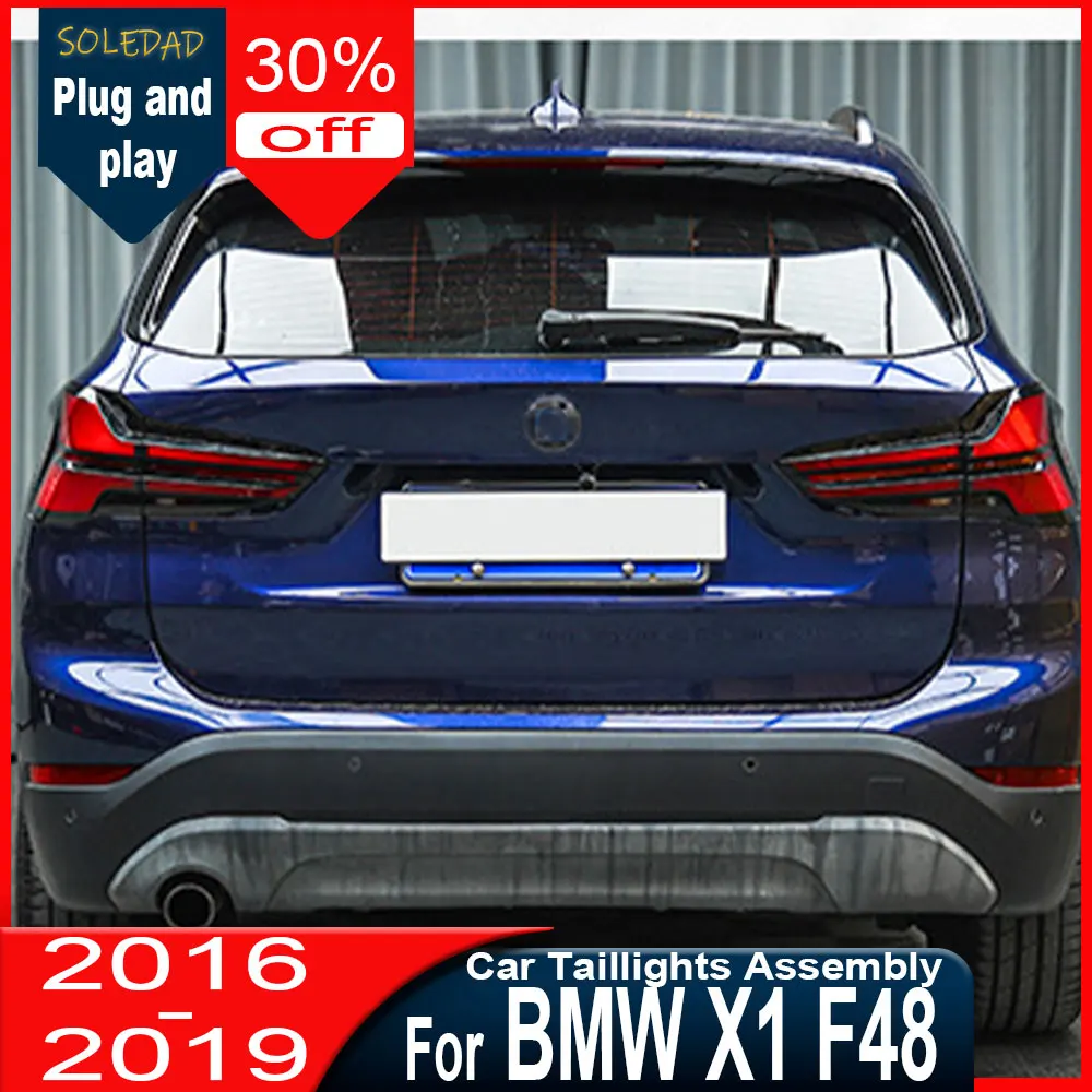 

Car Taillight for BMW X1 F48 LED Tail Light 2016- 2022 F49 Rear Fog Brake Turn Signal Auto Animation Light Accessories