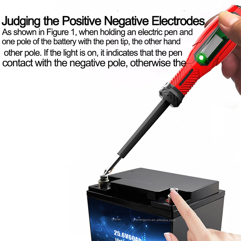 Imagem -06 - Indicador Elétrico sem Contato Tomada de Parede Detector de Tensão Sensor Testador Caneta Luz Led Lápis de Teste ac 901000v