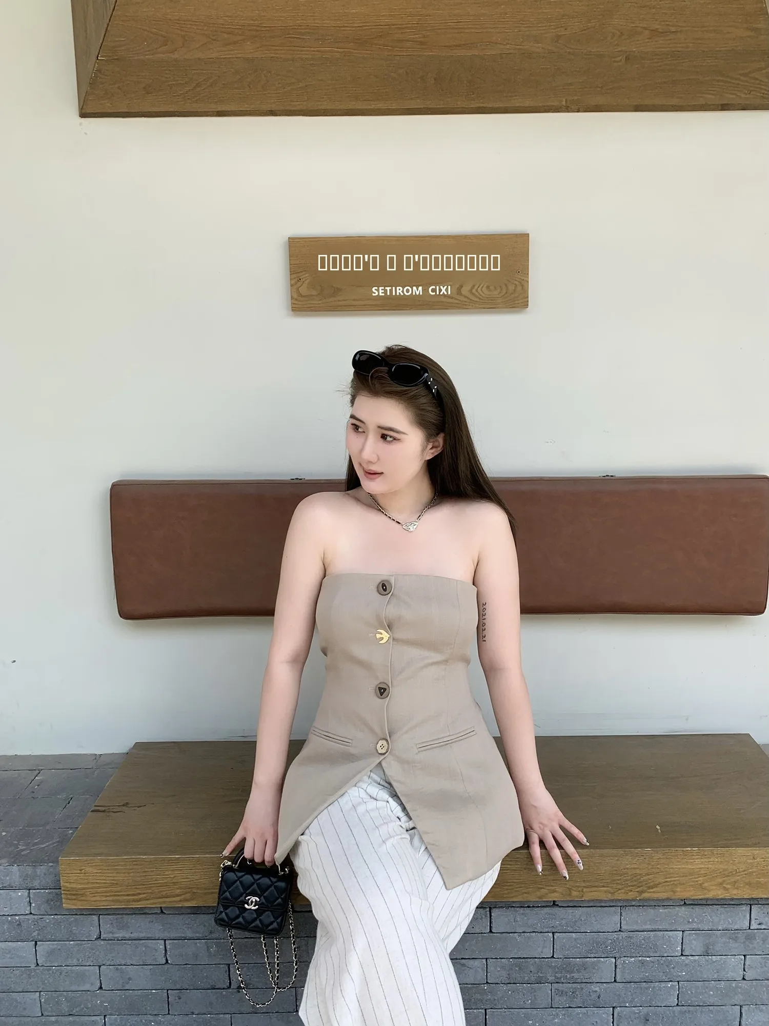 

Летний модный жилет ChubbyGirl Athen High Street для девочек-подростков с вырезами на талии, из смесового хлопка, эксклюзивный дизайн, малая серия