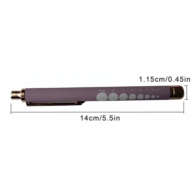 Portable LED Flashlight Mini Torch White Yellow Light Mini Medical Pen Light For Doctor Nurse Diagnosis Measurements Penlight
