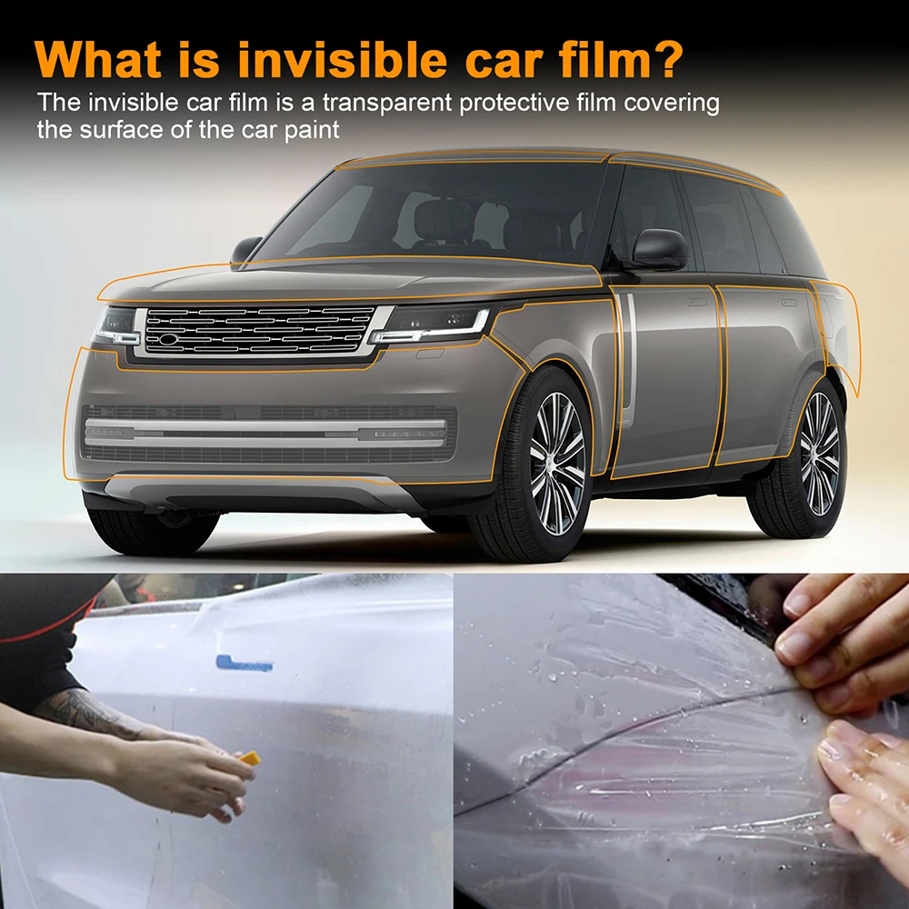 Tpu Transparent Protective Film Car Exterior PPF Paint Protection Transpare Stickers for Range Rover Standard Wheelbase 2023-UP