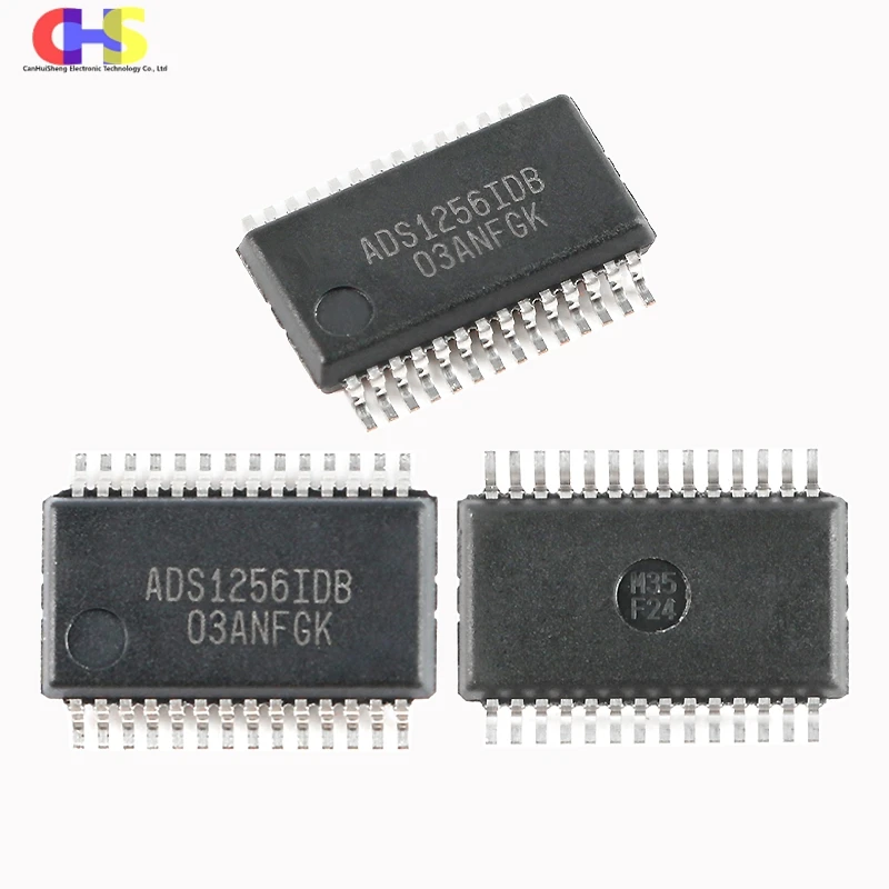 1pcs ADS1256IDBR ADS8509IDBR ADS8515IDBR ADS8519IDBR SSOP-28 ADS1256 ADS8509 ADS8515 ADS8519 Analog-To-Digital Converter Chip