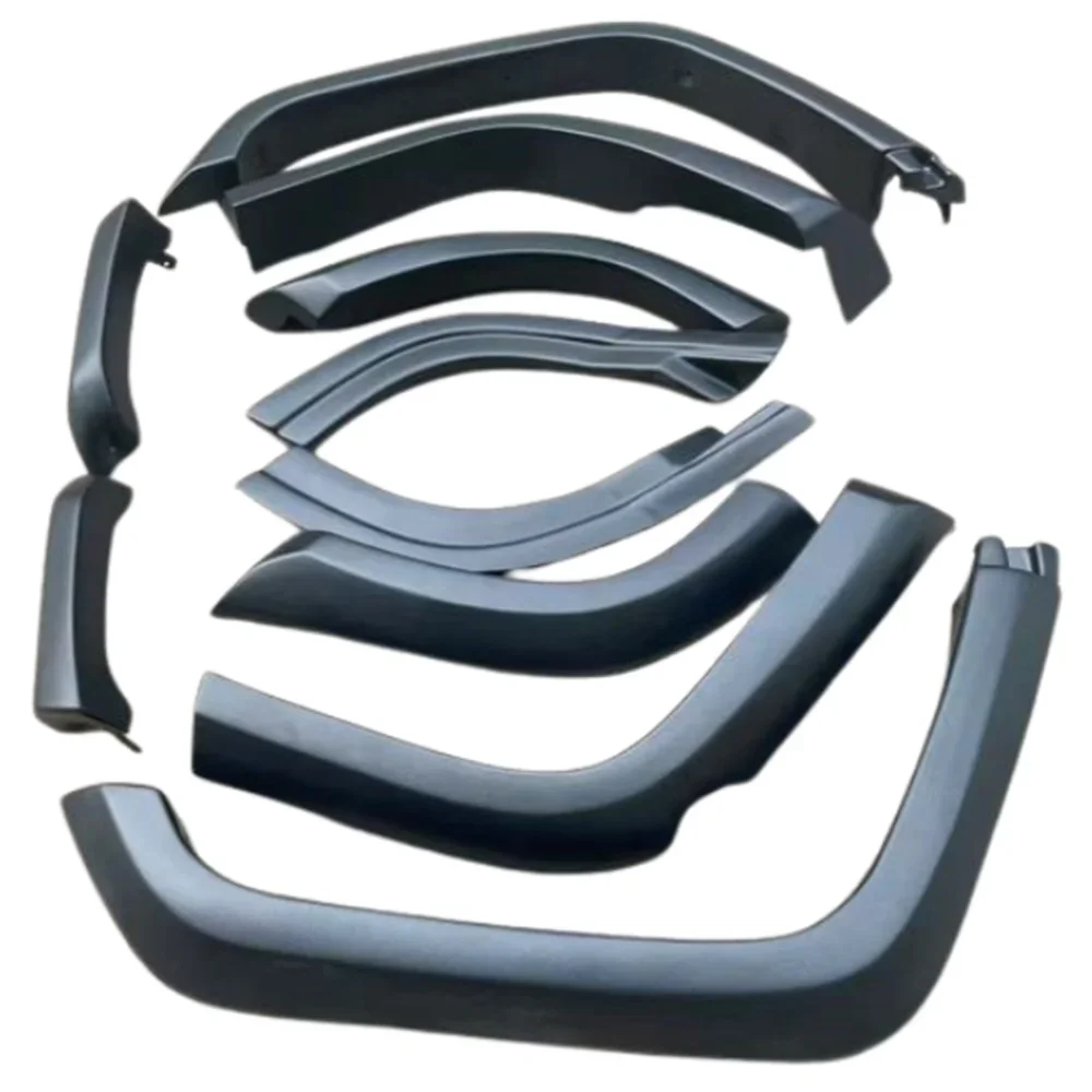 Wheel Arch Fender Flares for Toyota Land Cruiser 76 Series LC76 2007-2023 Fender Flare Kit Texture Off Road SUV Accessories view 4
