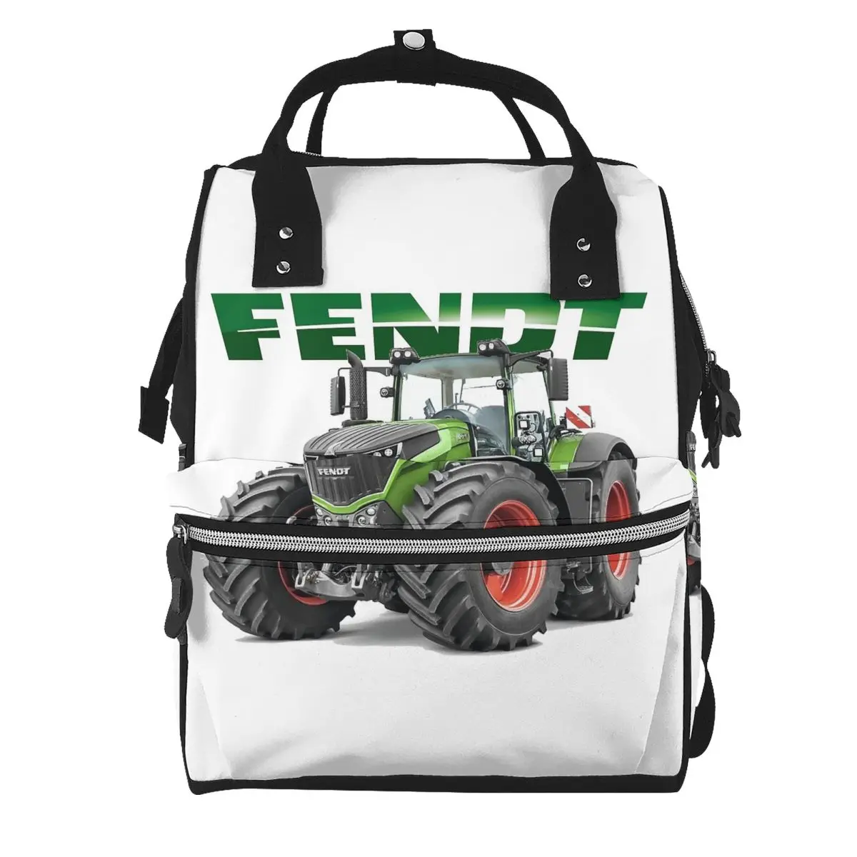 Fendt German Tractors Student Backpack School Bag Hiking Travel Daypack for Men Women Bookbag Shoulder Bags