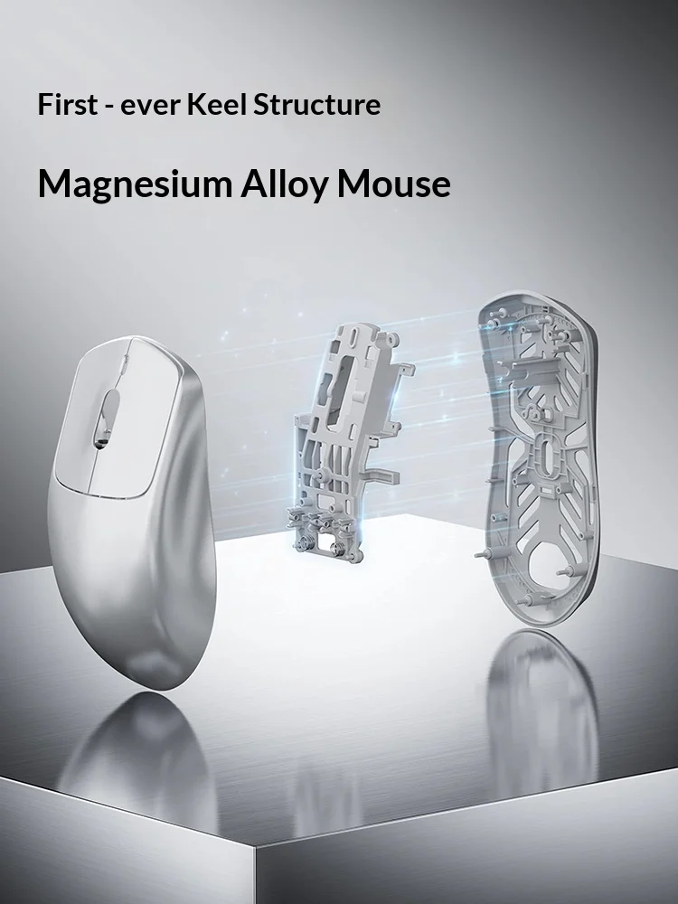 VGN Dragonfly King Wireless Mouse PAW3950 Super Competitive Sensor Game Mouse 8K All Aluminum CNC Color Screen Receiver For Gift