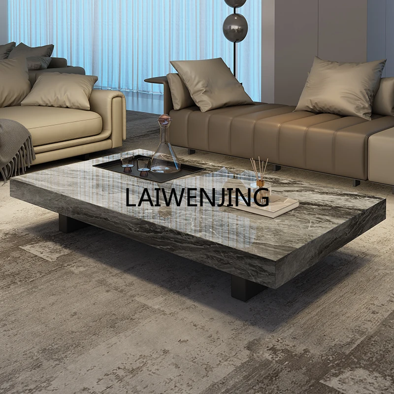 

SGF rock slab Italian minimalist rectangular living room floor coffee table table