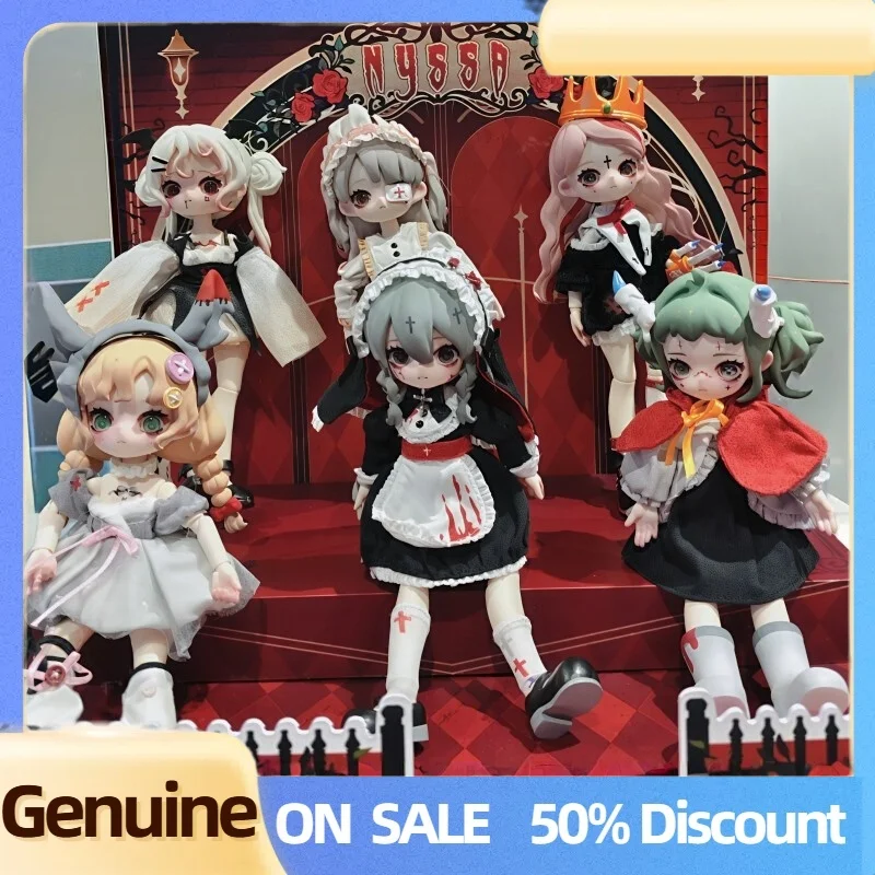 

Подлинная серия Nyssa Bizarre Nightmare 12-точечная Bjd слепая коробка шарнирная подвижная модель Nyssa Bjd экшн-фигурка Mystery Box Декор подарок