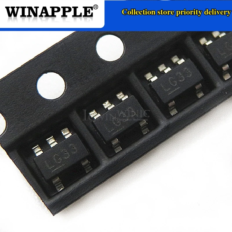 5pcs/lot MIC5219-3.3BM5 LG33 MAX9031AUK ADOJ SPX5205M5-L-1-8 R18 LMC7101AIM5 AOOA SOT23-5