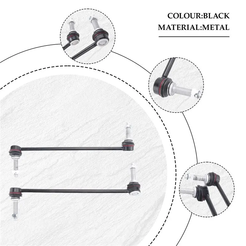 Simple 1Pair Front Right Left Stabilizer Sway Bar Link Set For Explorer 2011-2017 GB5Z5K484A GB5Z5K483A