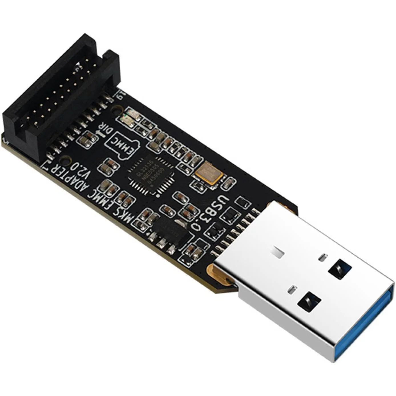 3D MKS EMMC-ADAPTER V2 USB 3.0 Reader For MKS EMMC Module Micro SD TF Card MKS Pi MKS SKIPR 3D Printer Accessories