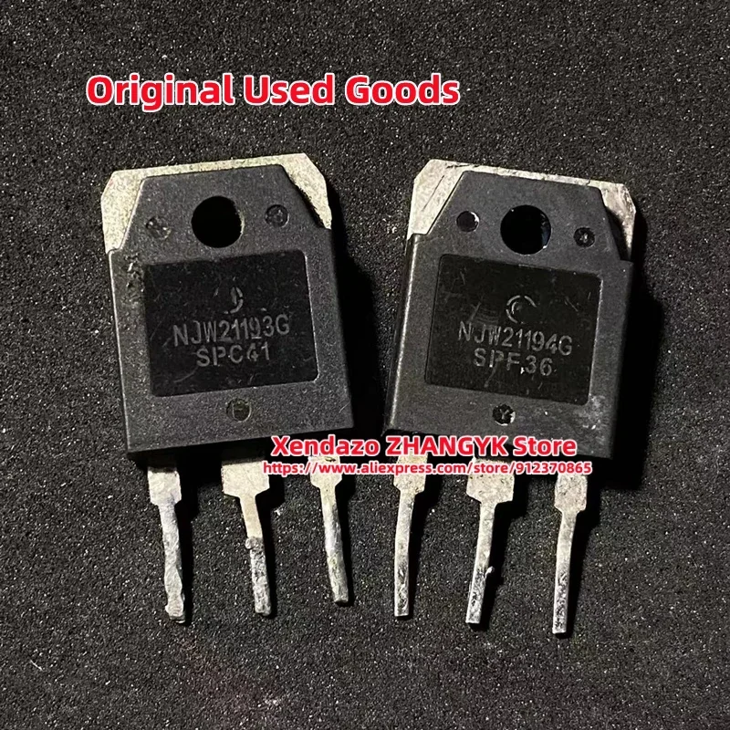 2pairs/lot NJW21193G NJW21194G TO-3P High Power Audio Amplifier Pair Tube Original