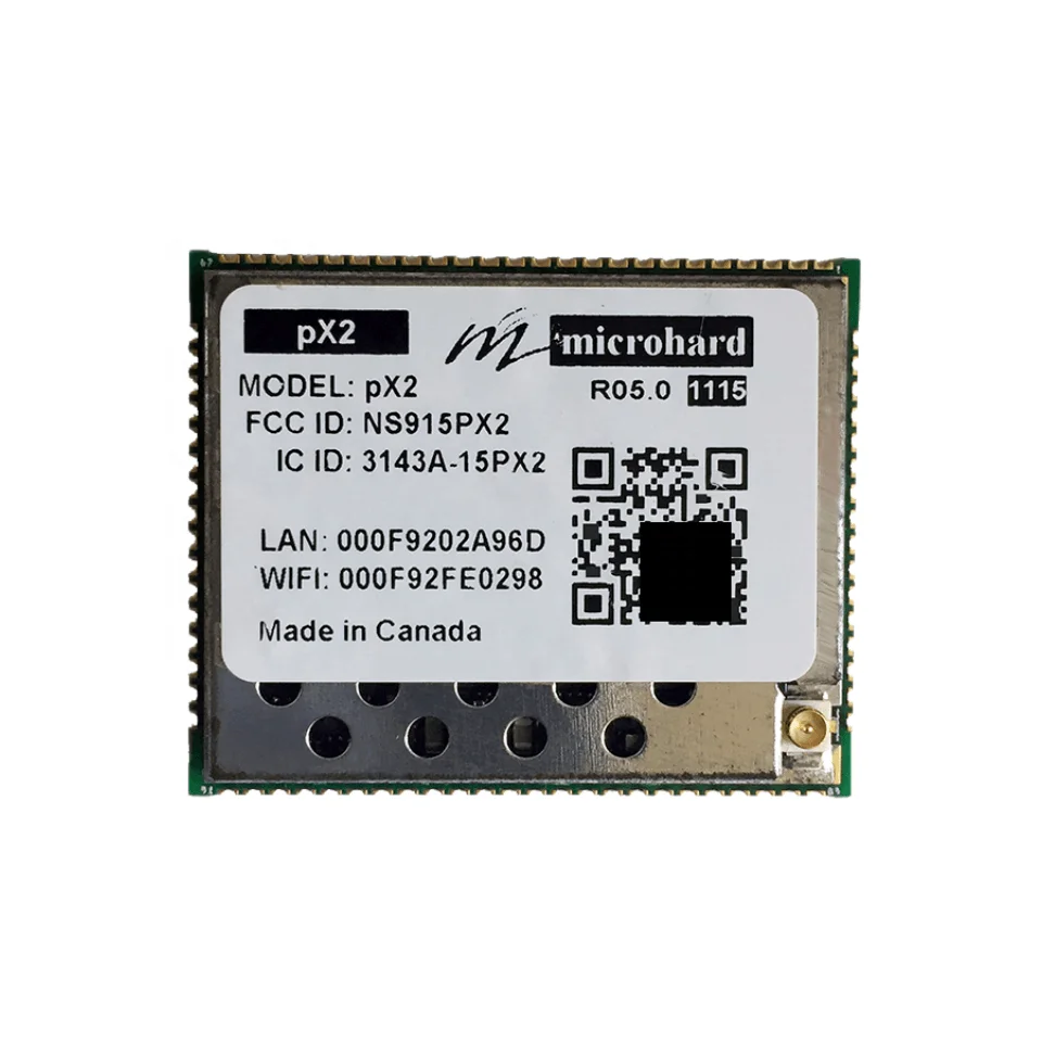 

Microhard PX2 module WIFI Ethernet digital image transmission and data transmission integrated module MESH